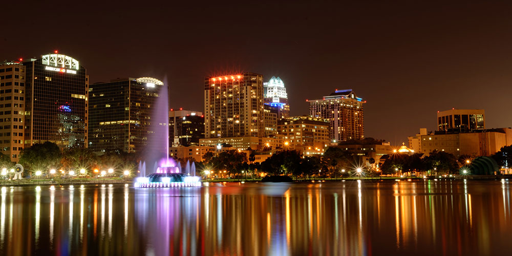 Lake Eola in Orlando FL
